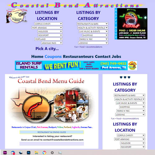 Coastal Bend Web Design, Development and Online Marketing